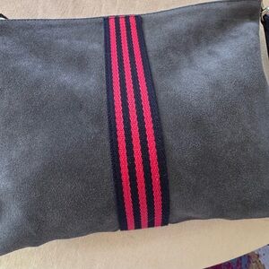 Clare V. Sac Bretelle Suede Crossbody Bag